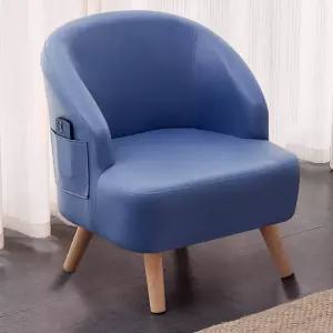 북유럽 원목 1인용 원룸용 체어 심플 워셔블 소파