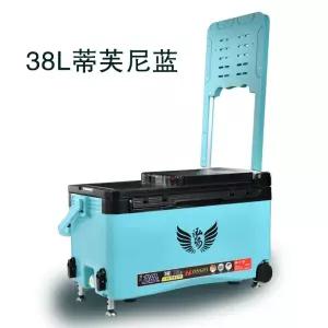 좌석형 낚시박스 쿨러 대용량 이동식 38L 경량 바퀴형