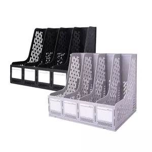 데스크 조립식 4칸 책꽂이 책상정리 책정리 책정리용품 오거나이저