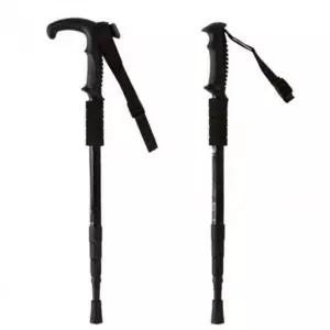 입문 초보자 지팡이 경량 4단 등산스틱 산악 등산지팡