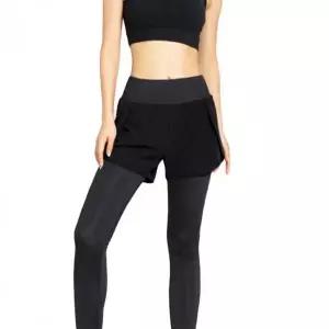 여성 헬스 9부 레깅스 일체형 운동 바지 반바지 하의