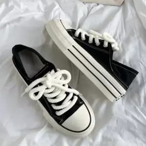 여자 운동화 슬리퍼형슈즈 플랫폼굽 캔버스원단 백오픈슈즈 스탠다드 듀얼컬러굽보강