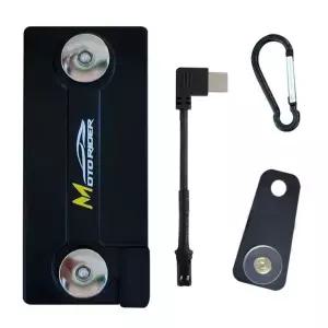 오토바이 자석 충전패드 핸드폰 조끼고리 부착