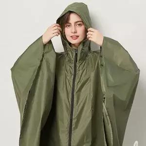 우비 우의 레인코트 판초 남녀 방수 후드 휴대용