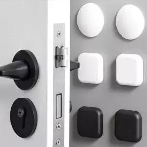 [골드스마일]사각 문충격방지 방문콕방지쿠션 문소리방지 문고리보