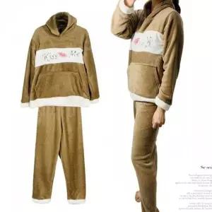 밍크 융털 후드 운동복 트레이닝 웨어 스포츠복