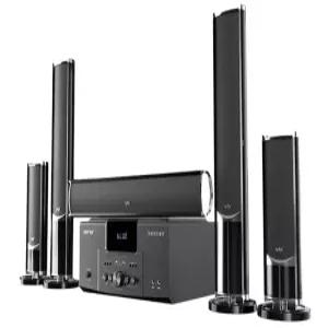 5.1채널 스피커 서브우퍼 노래방 시어터 간편한 시네마 사운드 앰프 실내외