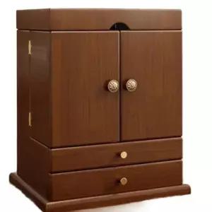 원목 화장품 정리함 수납함 트레이 보관대 우드 서랍형 미니 원목화장품정리함