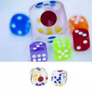 아크릴 주사위(12개입)