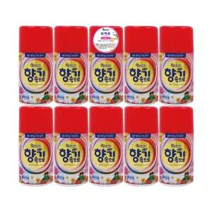 산도깨비 향기속으로 동백꽃 290mlX10개 자동 분사기 실내용 리필 방향제