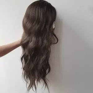 여성 롱 웨이브 통가발 긴머리 코스프레 가발 헤어스타일 변신용