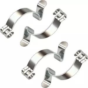 ESWW 4PCS 에어 필터 클립 I 스프링 교체 고정 프레임 클램프 실버 메탈 흡입 클리너 하우징 박스 뚜껑