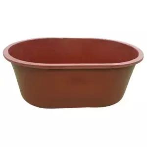 타원 고무 다라이 김장 대야 고무통 중형 90x62xH32cm