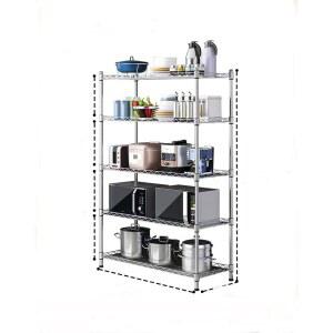 샤크팡스테인레스 선반 옷걸이 앵글 스텐 적치대 보관 발코니 용 바퀴달린 베란다 전시