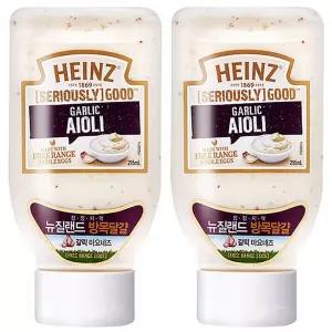하인즈 갈릭 마요네즈 아이올리 295ml 2개