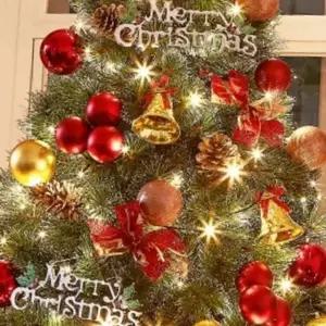 골드벨 크리스마스 트리 장식 오너먼트 트리 장식 세트 연말 성탄절 골드벨