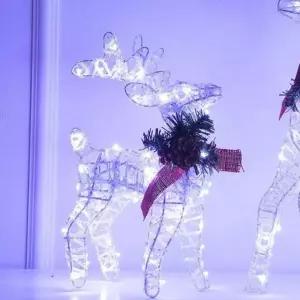 트리 크리스마스 장식 사슴 크리스마스 소품 미니 오브제 트리 크리스마스