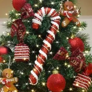 성탄절 크리스마스 트리 장식 풀세트 90cm 트리 장식 데코레이션 오너먼트