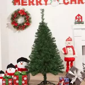 크리스마스 120cm 스카치 트리 데코용 성탄절 트리 매장용 가정용 소품