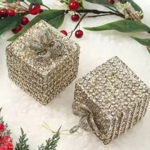 금빛 크리스마스 오너먼트 트리데코 크리스마스 트리 장식 성탄절 세트