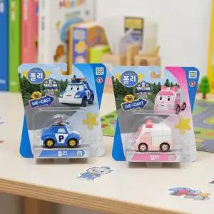 로보카폴리 다이캐스트 꼬마 자동차 로디 엠버 로이 폴리 캐릭터 피규어 모형차 미니카