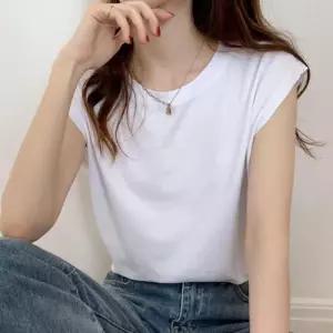 [라일리여성의류] Rly 민소매 나시 여자 티셔츠 무지 이너 기본 데일리