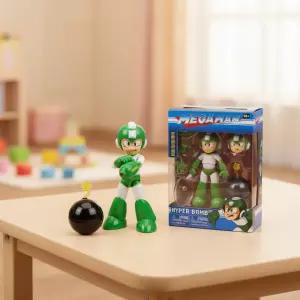 메가맨 하이퍼봄 액션 피규어 캐릭터 장난감 관절 인형 미니어처 소장용 피겨 어린이 키덜트