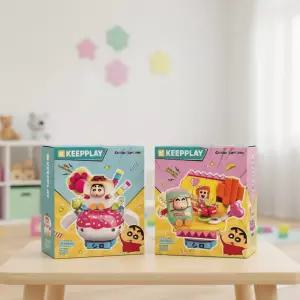 짱구는못말려 블럭 캐릭터 미니어처 피규어 장난감 블록 블럭놀이 어린이 만들기 수집 브릭