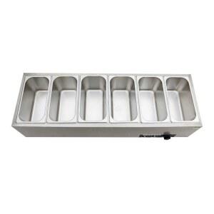 샤크팡 전기 난방 육수통 가열 사각 국통 뷔페 중탕기 육수 스프 보온 보온기 반찬통 탕온기 절연