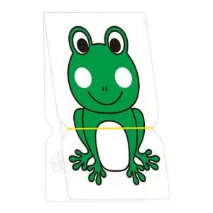 집콕놀이 고무줄탄성 개구리 종이접기키트 10인용/ 체험과학 교과연계실험 힘작용