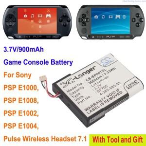 Cameron Sino 게임 콘솔 배터리 SP70C 소니 PSP E1000 펄스 무선 헤드셋 7.1 900mAh