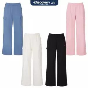 디스커버리 테크 니트 트레이닝 세미와이드 카고 팬츠 (DWTP42061) 334387