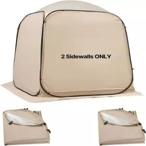 스크린 하우스 가제보용 VEVOR 사이드월 6 x ft 텐트 햇빛 보호용 5.51 5.71 300D 옥스포드 실버 코팅 원단