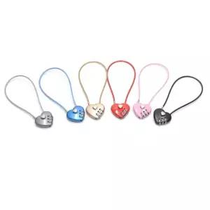 bns 하트모양 다이얼 와이어 자물쇠 30cm 비밀번호 캐비닛 락커 잠금 다이얼 비밀번호