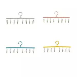 bns 옷걸이형 양말 속옷 건조대 빨래건조 줄빨래집게 세탁집게 빨래집게 세탁용품