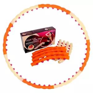 [우성레포츠](마그네틱) 헬스원후프1.2KG 마사지 돌기 훌라후프