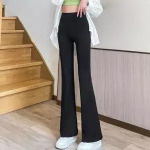 [라일리여성의류] Rly 여성 겨울 기모바지 부츠컷 팬츠 나팔바지 하이웨