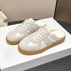 캐주얼 발편한 이쁜 여성신발 스니커즈 플랫슈즈