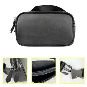 가죽 허리가방 여권가방 블랙 미니힙색 슬링백 남성 남자가죽힙색 남성허리색 남자슬링백