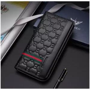 윌리엄폴로 장지갑 기하학 엠보 소가죽 기하장지갑 엠보장지갑 소가죽장지갑 남성장지갑