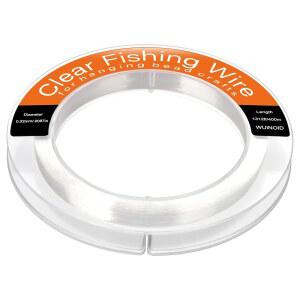 투명 낚싯줄 와이어 755피트, 보이지 않는 모노필라멘트 와이어, 풍선 걸이용 나일론 끈 갈랜드 공예 그림 장식, 실 코드 WUINOID
