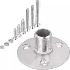 보트 자동차용 빙푸 VHF 해상 GPS 안테나 베이스 마운트 키트 316 스테인리스 스틸 고정 브래킷