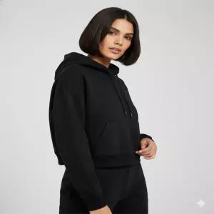 [매장정품} puma 푸마 여성 피어스 니트 크롭 후디 TR (94091901)