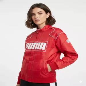 [매장정품} puma 푸마 아카이브 시즈널 릴렉스 레이서 자켓 - 레드 / 629914-11