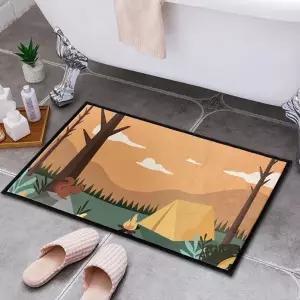 ( )발매트 가을캠핑 욕실 주방 화장실 발매트 현관 러그 생산