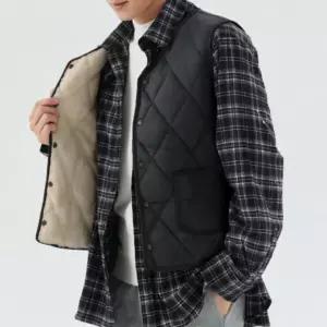 발열 조끼 겨울 깔깔이 방한 양털 뽀글이 베스트