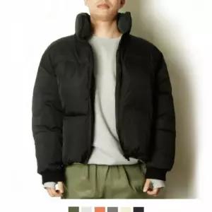 커플시밀러룩 베이직숏패딩