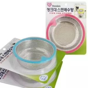 ( )씽크대 스텐배수망 145mm 세면대머리카락거름망 배수로거름망 화장실배수구망 욕실배수구거름망