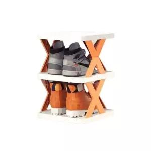 운동화 오렌지 대 정리 3단 원룸 신발 랙 NWC9CD55