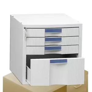 [알티피아]서류 보관함 문서 상자 사무실 책상 A4용지 정리함 4단